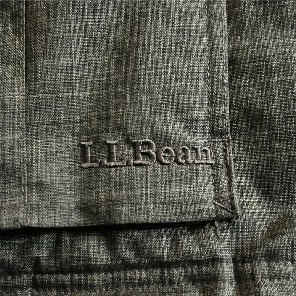 LL Bean Mens Baxter State Hooded Parka Coat Down Jacket Size XXL Reg Charcoal - Picture 3 of 16